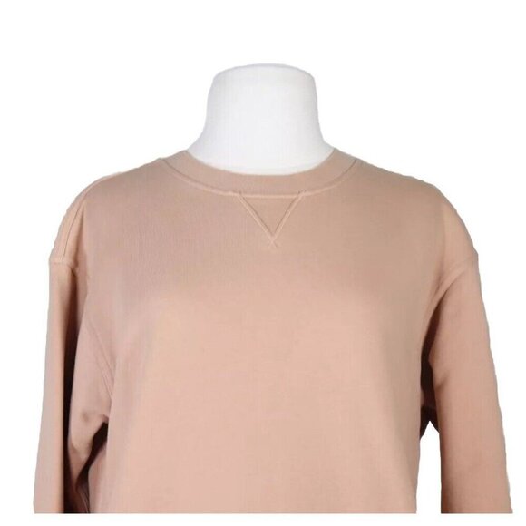 Lululemon Women's Medium Tan Brown Crew Neck Pullover Sweater Casual Long Sleeve - Picture 2 of 6
